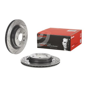 BREMBO Brzdový kotúč drazkovane/dierovane Ø300mm  09.C743.21_thumb2