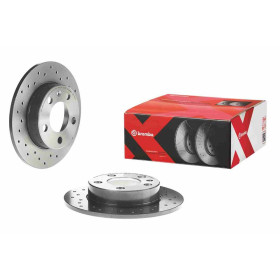 BREMBO Brzdový kotúč dierovany Ø230mm  08.7165.1X_thumb2