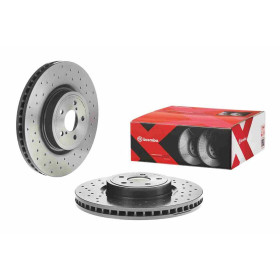 BREMBO Brzdový kotúč dierovane/vnutorne chladene Ø316mm  09.A870.1X_thumb2