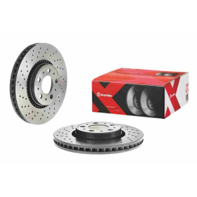 BREMBO Brzdový kotúč dierovane/vnutorne chladene Ø305mm  09.9130.1X_thumb2