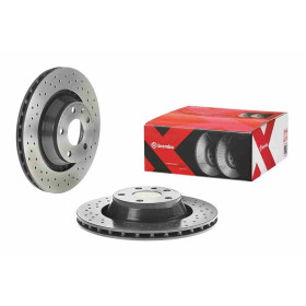 BREMBO Brzdový kotúč dierovane/vnutorne chladene Ø310mm  09.9768.1X_thumb2