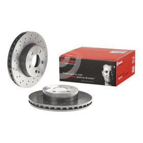 BREMBO Brzdový kotúč dierovane/vnutorne chladene Ø295mm  09.A613.51_thumb2