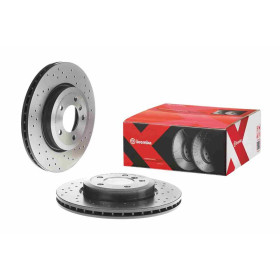 BREMBO Brzdový kotúč dierovane/vnutorne chladene Ø325mm  09.8952.1X_thumb2