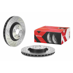 BREMBO Brzdový kotúč dierovane/vnutorne chladene Ø326mm  09.7812.2X_thumb2