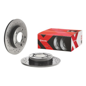 BREMBO Brzdový kotúč dierovany Ø245mm  08.9136.1X_thumb2