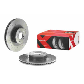 BREMBO Brzdový kotúč dierovane/vnutorne chladene Ø293mm  09.A921.1X_thumb2