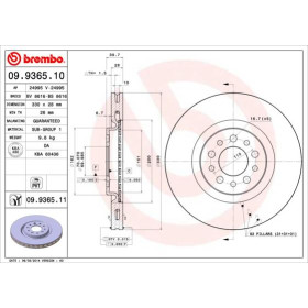 BREMBO Brzdový kotúč vetraný Ø330mm  09.9365.11_thumb2