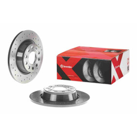 BREMBO Brzdový kotúč dierovany Ø282mm  08.A202.1X_thumb2