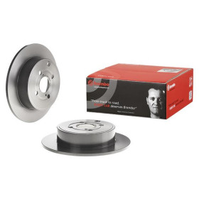 BREMBO Brzdový kotúč plny Ø279mm  08.A337.11_thumb3