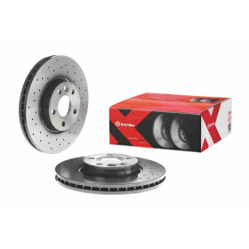 BREMBO Brzdový kotúč dierovane/vnutorne chladene Ø300mm  09.A427.1X_thumb2