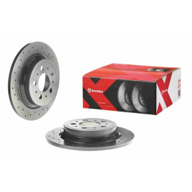 BREMBO Brzdový kotúč dierovany Ø288mm  08.7765.1X_thumb2