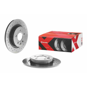 BREMBO Brzdový kotúč dierovany Ø280mm  08.9975.1X_thumb2