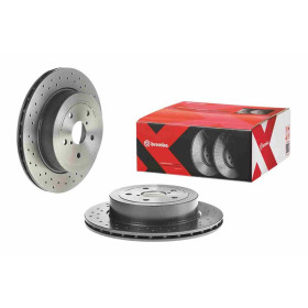 BREMBO Brzdový kotúč dierovane/vnutorne chladene Ø316mm  09.7813.2X_thumb2