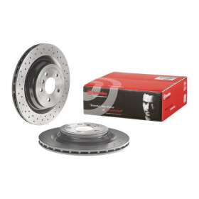 BREMBO Brzdový kotúč dierovane/vnutorne chladene Ø330mm  09.A959.21_thumb2