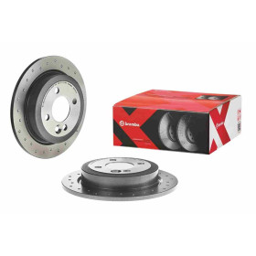 BREMBO Brzdový kotúč dierovany Ø259mm  08.9163.1X_thumb2