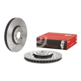 BREMBO Brzdový kotúč drazkovane/dierovane Ø335mm  09.D179.21_thumb2