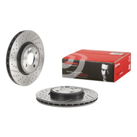 BREMBO Brzdový kotúč drazkovane/dierovane Ø294mm  09.A047.11_thumb2