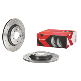 BREMBO Brzdový kotúč Brembo Xtra - vrtaný  08.D060.1X_thumb2