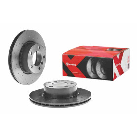 BREMBO Brzdový kotúč dierovane/vnutorne chladene Ø300mm  09.C114.1X_thumb2