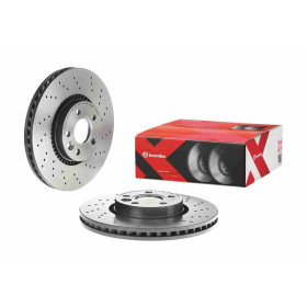 BREMBO Brzdový kotúč dierovane/vnutorne chladene Ø316mm  09.A426.1X_thumb2