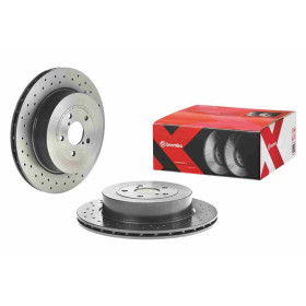 BREMBO Brzdový kotúč dierovane/vnutorne chladene Ø316mm  09.7813.1X_thumb2