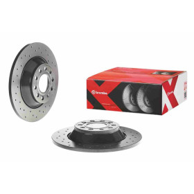 BREMBO Brzdový kotúč dierovany Ø302mm  08.8843.2X_thumb2