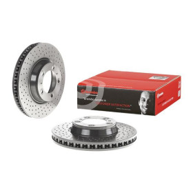 BREMBO Brzdový kotúč dierovane/vnutorne chladene Ø330mm  09.C877.11_thumb2