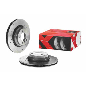 BREMBO Brzdový kotúč dierovane/vnutorne chladene Ø330mm  09.A259.1X_thumb2