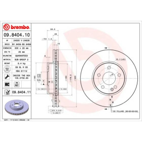 BREMBO Brzdový kotúč vetraný Ø300mm  09.8404.11_thumb2