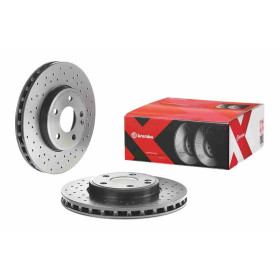 BREMBO Brzdový kotúč dierovane/vnutorne chladene Ø295mm  09.B344.4X_thumb2