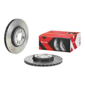 BREMBO Brzdový kotúč dierovane/vnutorne chladene Ø294mm  09.A047.3X_thumb2