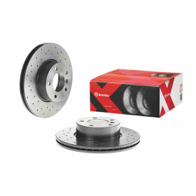 BREMBO Brzdový kotúč dierovane/vnutorne chladene Ø312mm  09.B337.2X_thumb2