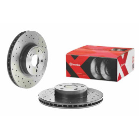 BREMBO Brzdový kotúč dierovane/vnutorne chladene Ø276mm  09.5674.2X_thumb2