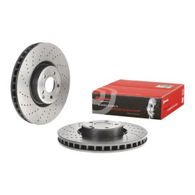 BREMBO Brzdový kotúč dierovane/vnutorne chladene Ø360mm  09.B474.11_thumb2