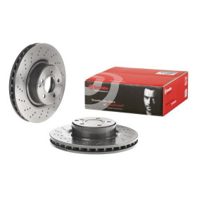 BREMBO Brzdový kotúč dierovane/vnutorne chladene Ø330mm  09.A353.11_thumb2