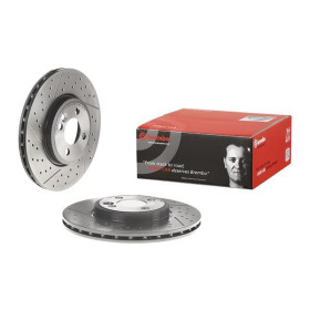 BREMBO Brzdový kotúč drazkovane/dierovane Ø294mm  09.A047.21_thumb2