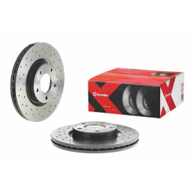 BREMBO Brzdový kotúč dierovane/vnutorne chladene Ø300mm  09.9468.2X_thumb2