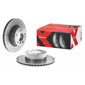 BREMBO Brzdový kotúč dierovane/vnutorne chladene Ø292mm  09.9752.1X_thumb2