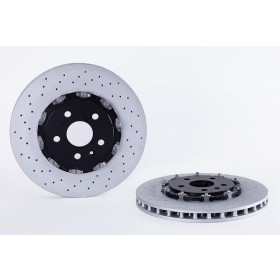 BREMBO Brzdový kotúč Brzdovy kotuc dvojdielny Ø355mm  09.A804.33_thumb3