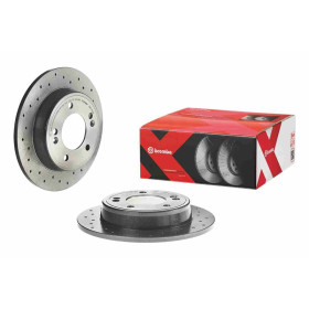 BREMBO Brzdový kotúč dierovany Ø262mm  08.C172.2X_thumb2