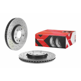 BREMBO Brzdový kotúč dierovane/vnutorne chladene Ø300mm  09.B356.1X_thumb2