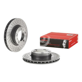 BREMBO Brzdový kotúč dierovane/vnutorne chladene Ø315mm  09.D805.11_thumb2