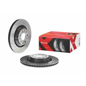 BREMBO Brzdový kotúč dierovane/vnutorne chladene Ø310mm  09.A200.1X_thumb2