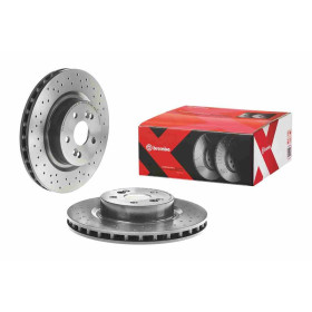 BREMBO Brzdový kotúč dierovane/vnutorne chladene Ø312mm  09.8904.1X_thumb2