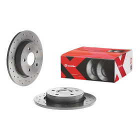 BREMBO Brzdový kotúč dierovany Ø271mm  08.A725.1X_thumb2