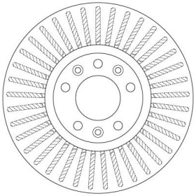 TRW Brzdový kotúč vetraný Ø304mm DF6419_thumb2