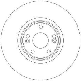 TRW Brzdový kotúč vetraný Ø308mm DF4259S_thumb2