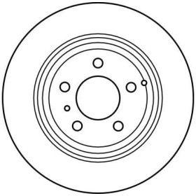 TRW Brzdový kotúč plny Ø295mm DF2660_thumb2