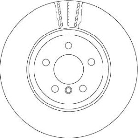 TRW Brzdový kotúč Brzdovy kotuc dvojdielny Ø345mm DF6610S_thumb2