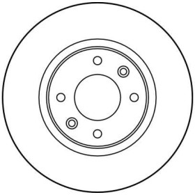 TRW Brzdový kotúč vetraný Ø283mm DF2796_thumb2